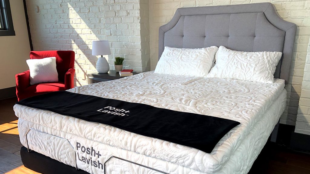 Posh + Lavish mattress in a loft apartment